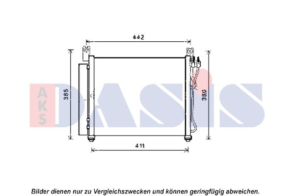 AKS DASIS Kondensaator,kliimaseade 512067N